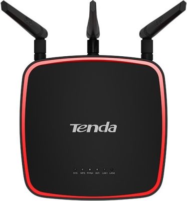 AP Tenda AP5 Wireless-N, 300Mbps, 2.4GHz, 2x 100Mbps LAN, pasívne PoE, desktop, 3x anténa 5dBi,